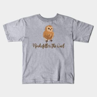 Rockefeller the Owl New York Kids T-Shirt